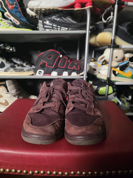 Nike Space Dunk Men’s ?10 Low-Top Sneakers in Burgundy Plum main image 4